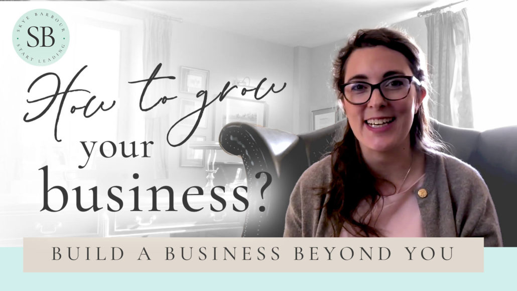 How to grow your business | Skye Barbour